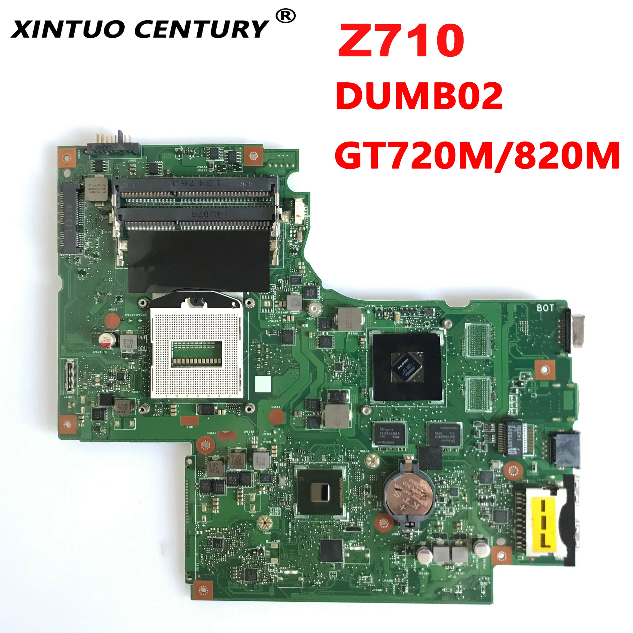 

DUMB02 original motherboard for Lenovo Z710 laptop motherboard PGA947 with GT720M/820M GPU HM86 DDR3 100% test work