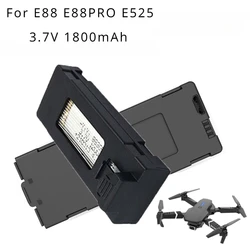 E88 Drone Battery 3.7V 1800mAh Rechargeable Li-ion Battery For RC Drone E88PRO E99 P1 K3 P10 A13 S98 E525 RC Quadcopter Parts