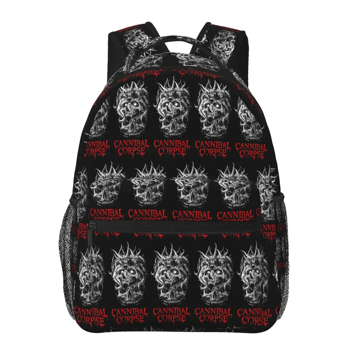 

Cannibal Corpse Metal Skateboard Backpacks Boys Girls Bookbag Children School Bags Cartoon Kids Rucksack Shoulder Bag