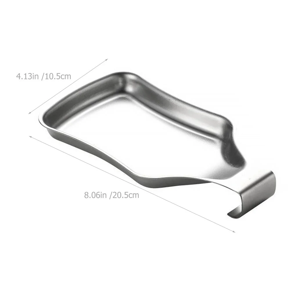 الفولاذ المقاوم للصدأ الراحة حامل أدوات المطبخ لملعقة شوربة مغرفة ملعقة ووك أداة المنظم أدوات المائدة صينية مغرفة الوقوف