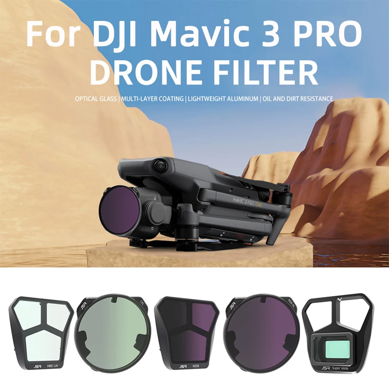 For DJI Mavic 3 Pro Drone Lens Filter UV/CPL/ND8/16/32/64/NDPL/NIGHT/STAR/Streak Blue/Gold/Wide-angle/Movie Lens Accessories