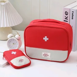Large Capacity Medicine Bag Travel Portable Medical Bag Home Medicine Storage Bag Set Portable Outdoor First Aid Kit 1pc