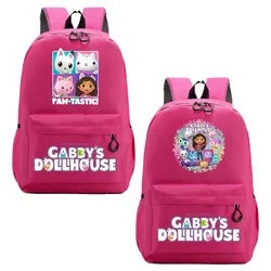 Gabby Puppenhaus Schult asche Grundschule Bücher tasche große Kapazität Cartoon Anime Rucksack hochwertige Rucksack Laptop-Tasche Geschenk