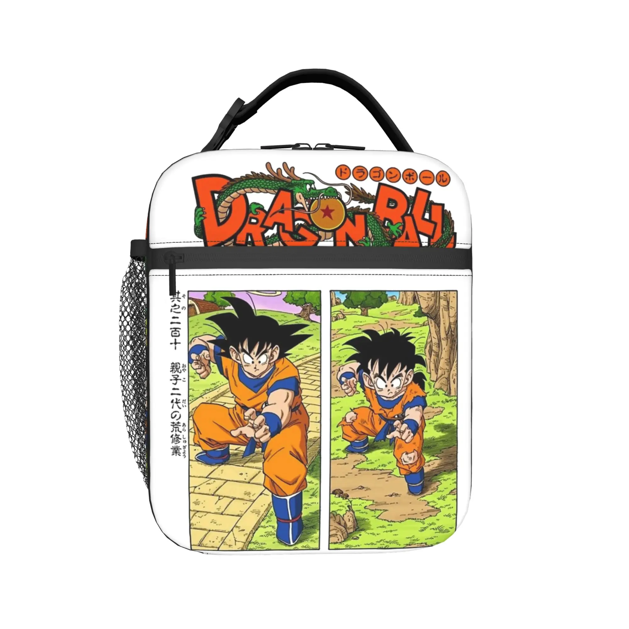 

D-Dragon-Ball-L DragonBalls Thermal Insulated Lunch Bag for Work Portable Food Bag Men Women Thermal Cooler Lunch Boxes