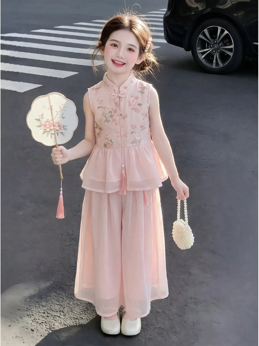 set-hanfu-estivo-per-bambine-nuovo-stile-cinese-costume-tang-gilet-e-pantaloncini-abbigliamento-estivo-per-bambini-stile-etnico-traspirante-e-leggero