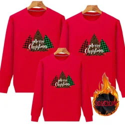 Family Christmas Jersey Xmas Jumper Couple Kids Baby Santa Sweaters Mother Father Baby Matching Sweatshirt Family Look Winter