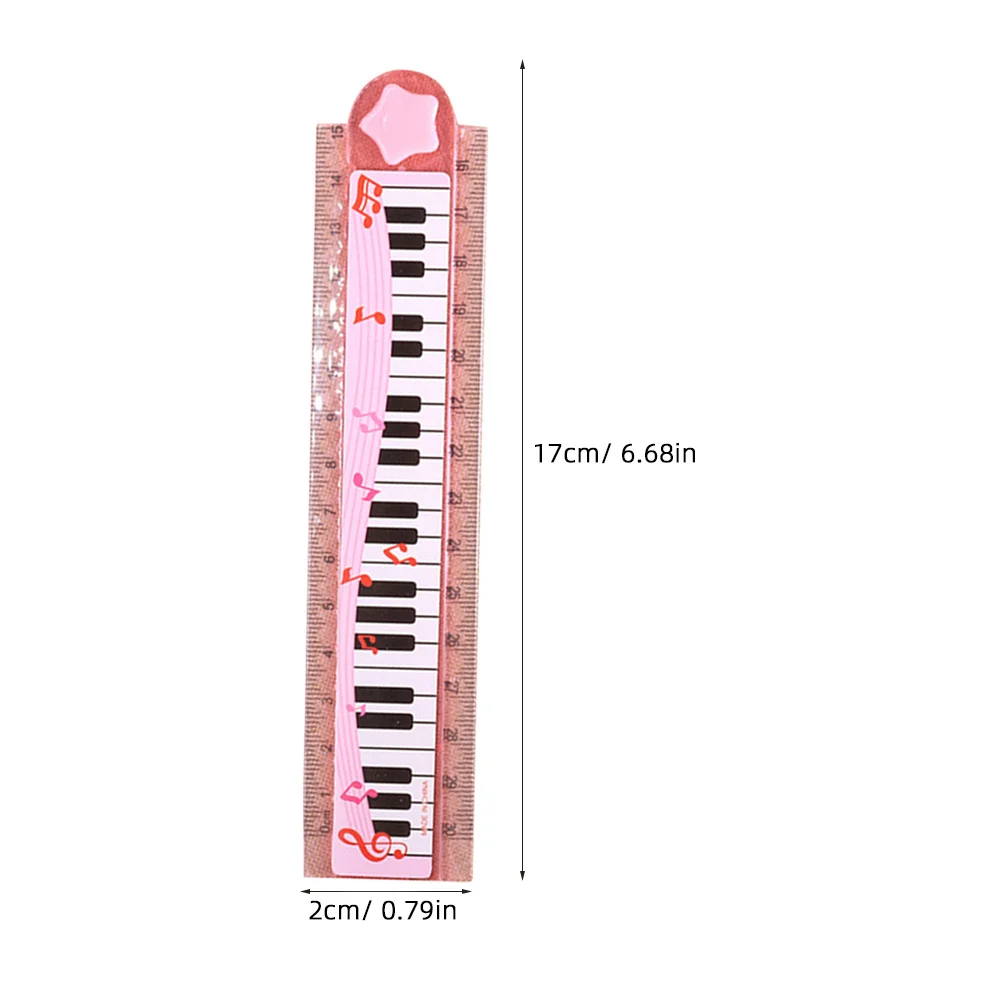 20pcs Foldable Straight Plastic School Student Ruler Lightweight Reusable Ruler For Daily Use Portable Learning Tool