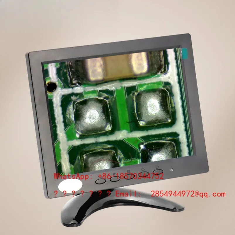 

8-дюймовый промышленный ЖК-дисплей для видеомикроскопа высокой четкости с интерфейсами BNC/AV/VGA/HDMI/USB