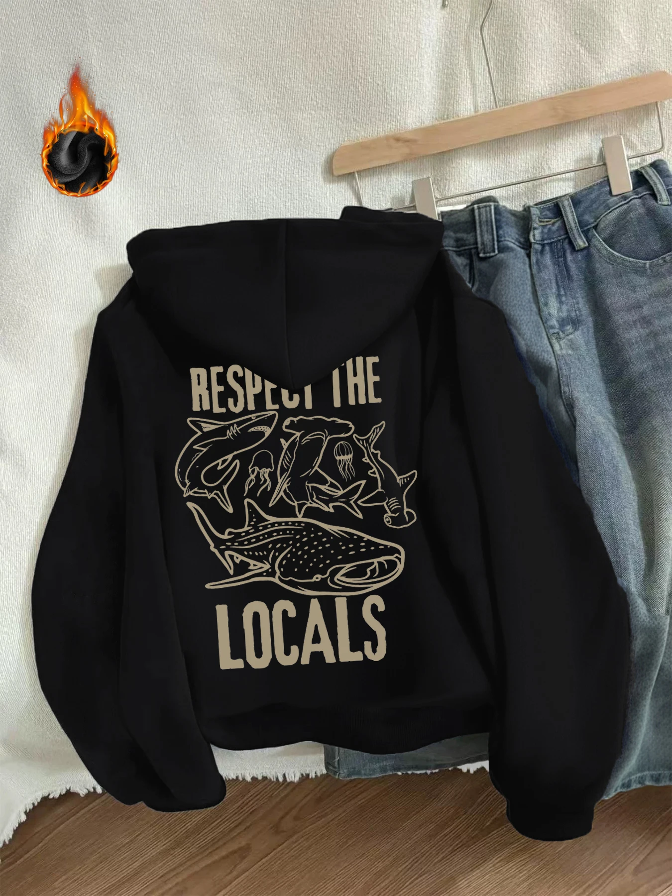 

Зимняя куртка Y2k с готическим принтом, толстая тяжелая бархатная черная куртка на молнии с капюшоном, тонкая темпераментная женская куртка в повседневном стиле для ленивых поездок на работу