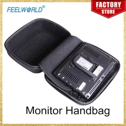 FEELWORLD Camera Field Monitor Bag custodia per il trasporto borsa per attrezzature fotografiche per Monitor per fotocamera DSLR da 7 pollici