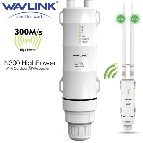 Outdoor Weatherproof N300 WiFi Router WAVLINK
