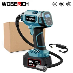 Makita-Compresseur d'air portable sans fil avec affichage numérique, pompe gonflable pour batterie 18V