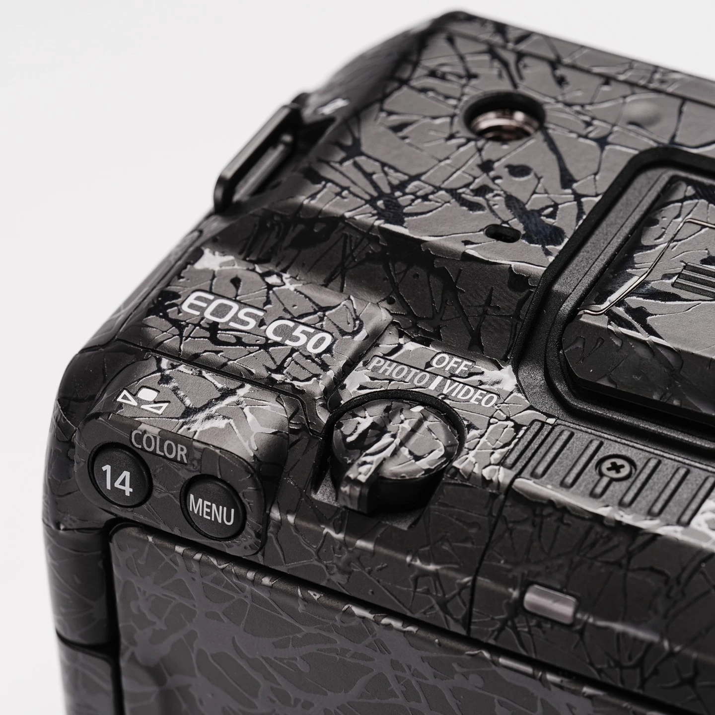Autocollant d'appareil photo pour Canon EOS C50, film de protection, autocollant en vinyle, manteau de protection anti-rayures