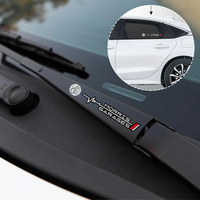 Car Front Rear Wiper Window Stickers Decorative For MG ZS MG5 GS HS GT ZST MG3 MG6 MG7 Hector ZX EZS EHS MG3SW Energy
