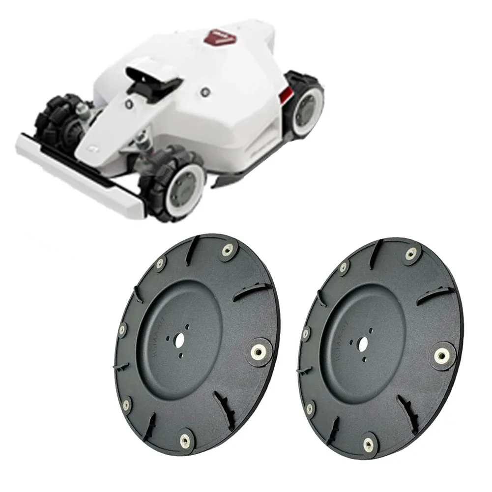 

2Pcs Lawn Mower Robot Lawn Mower Blade For Mammotion For LUBA 1 AWD And For LUBA 2 AWD 142.8×16.9mm Garden Tools