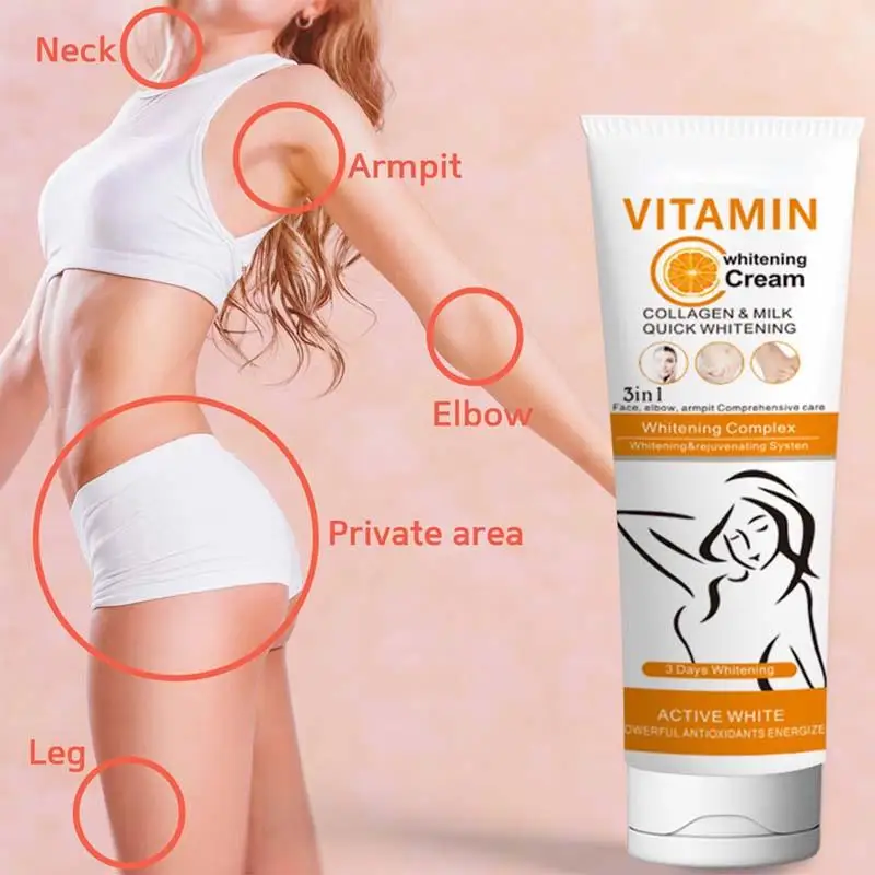 Whitening Cream Private Parts Armpits Knees Arms Thighs Skin Whitening Remove Melanin