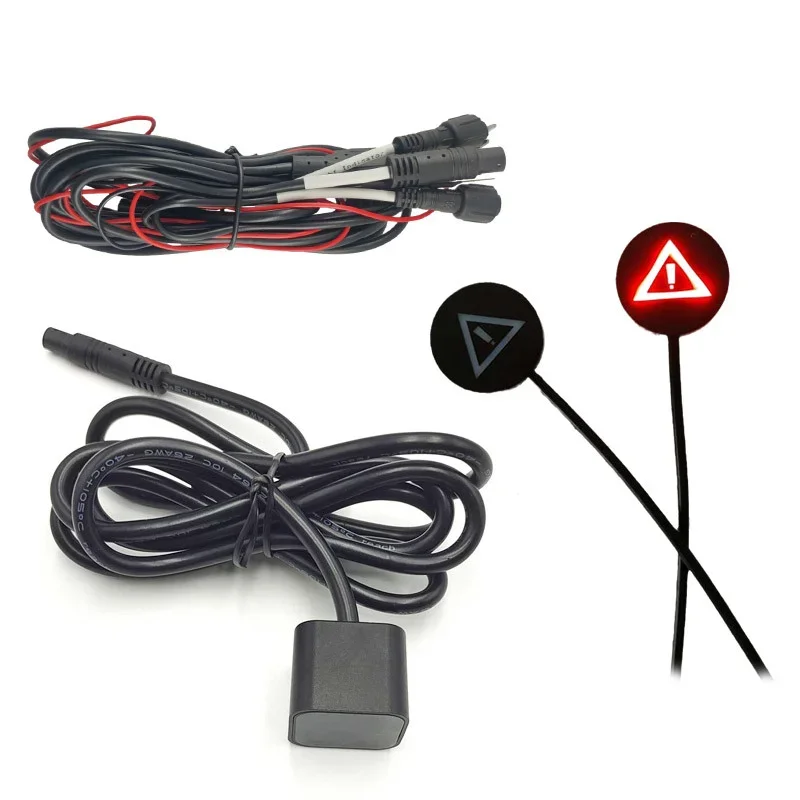 2026 Hesida Motorcycle Sensor Blind Spot 77GHZ BSD BSM Rearview Mirror Aid Car Reversing Blind Spot Detection Safety System