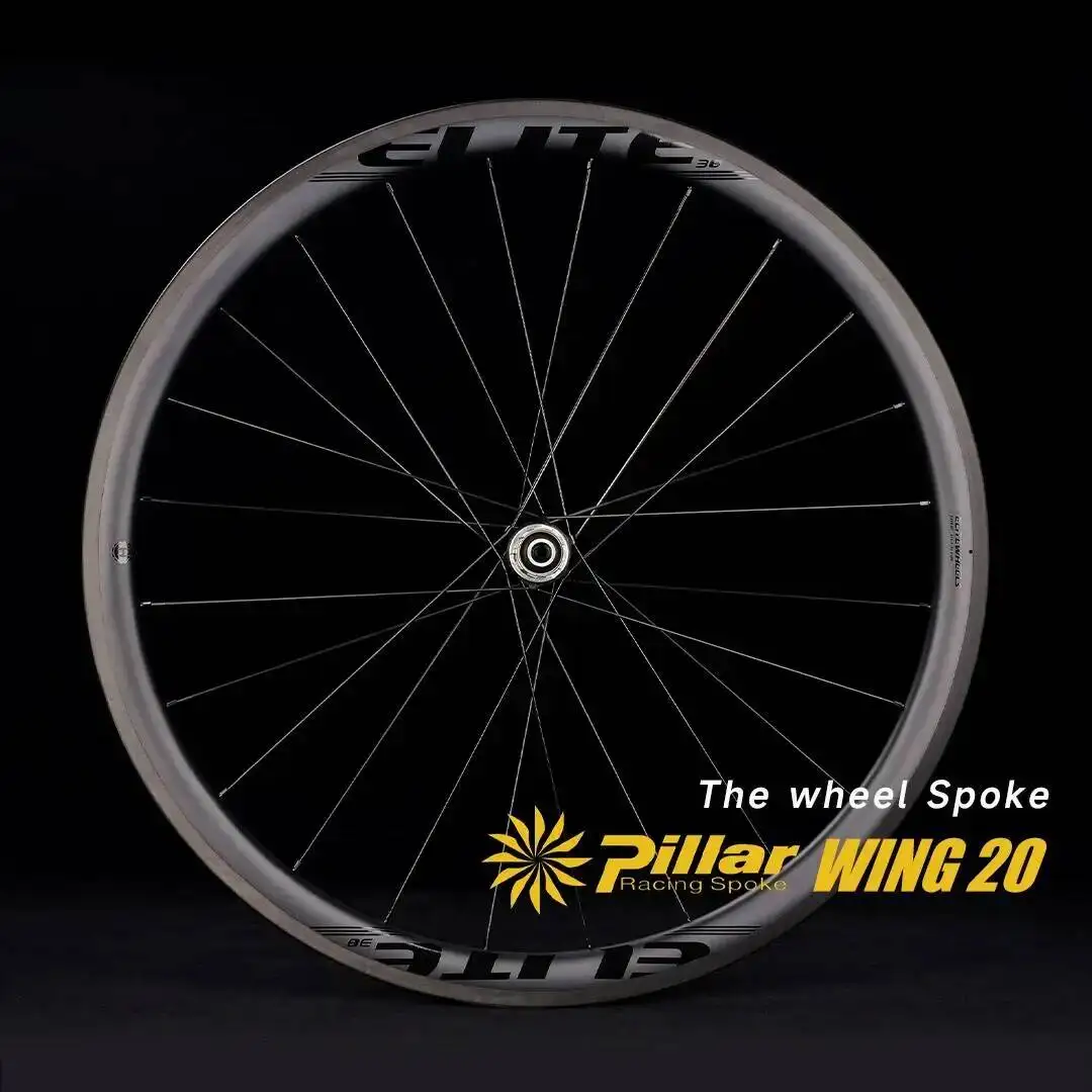 ELITEWEELS 1282g Ultralight Road Bike Carbon Fiber Wheelset Tubeless Rims BITEX Straight Pull Hubs 38mm Wheel Frame High Bike