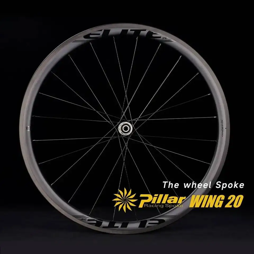 パーツ ELiTEWHEELS 38mm ELITEWHEELS 38mm Carbon Road Bike Wheelset 700c Tubeless