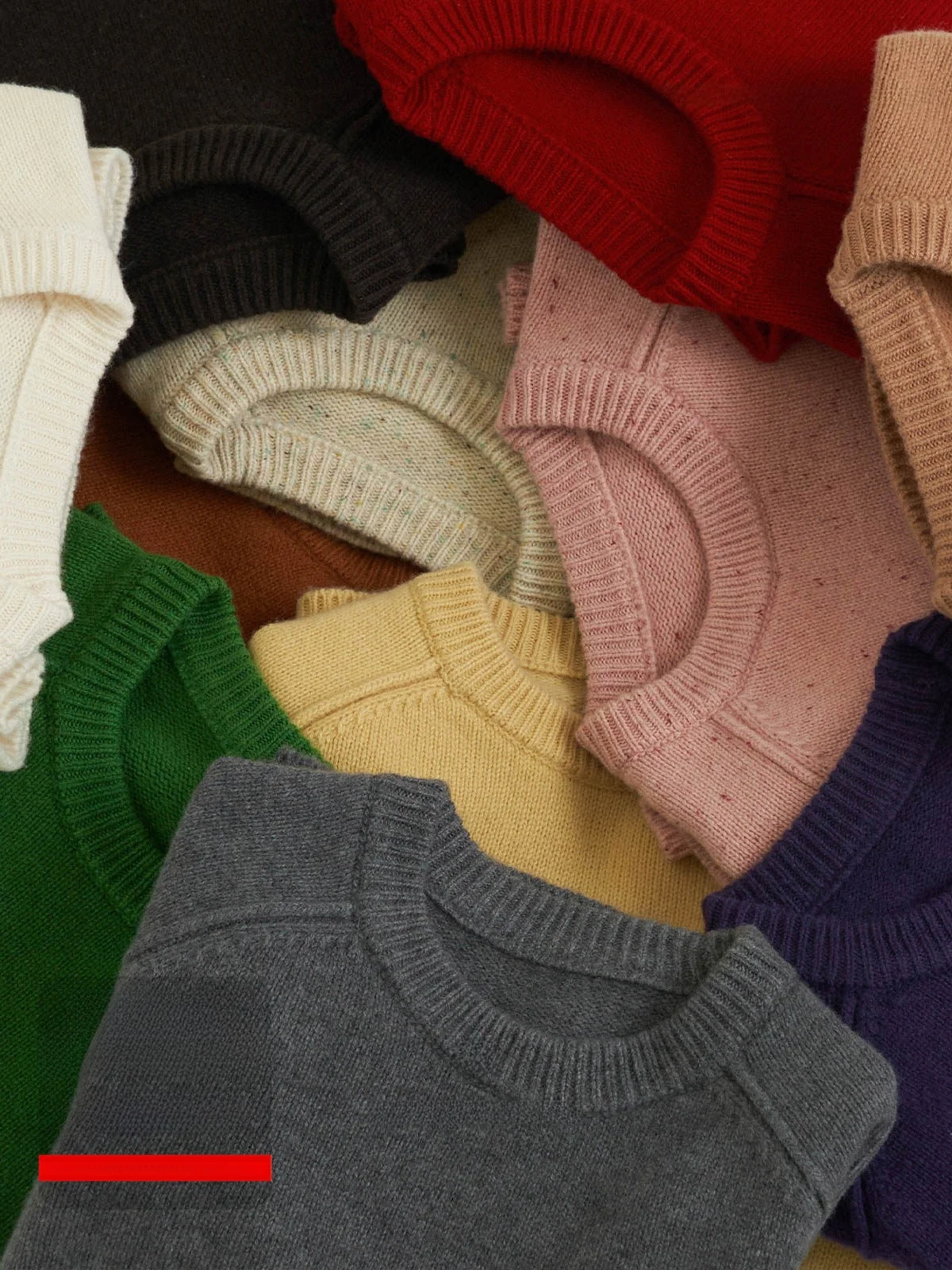 

Warm Soft Australian Merino Wool Knitted Sweater round Ne Loose Bot Base Layer Top Raspberry Dot Saddle oulder Sle