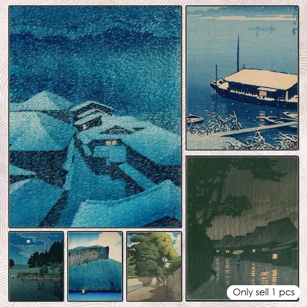 Jpop master H-hasui K-kawase Poster HD art sticky wall waterproof home living room bedroom bar aesthetic decoration