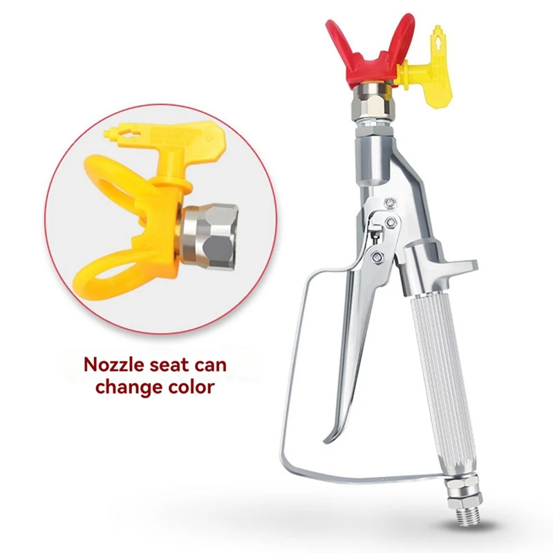 Airless Paint Sprayer 517 Nozzle One Line Straight Pole Paint Sprayer Swivel Connector For Titan Graco Sprayer