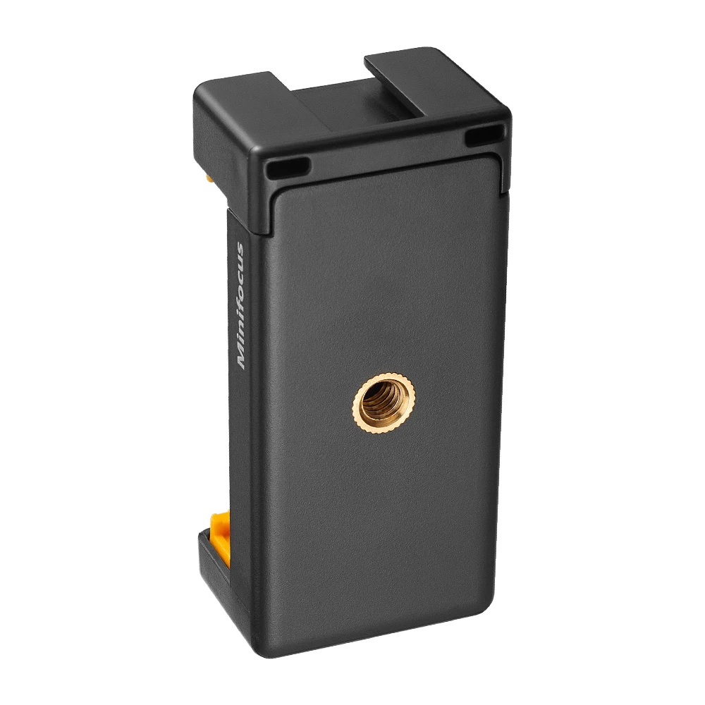 Adaptador de montaje en trípode con zapata fría para teléfonos móviles iPhone, teléfono móvil, plataforma de vídeo para teléfono inteligente, trípode, palo de Selfie, abrazadera para Vlogging