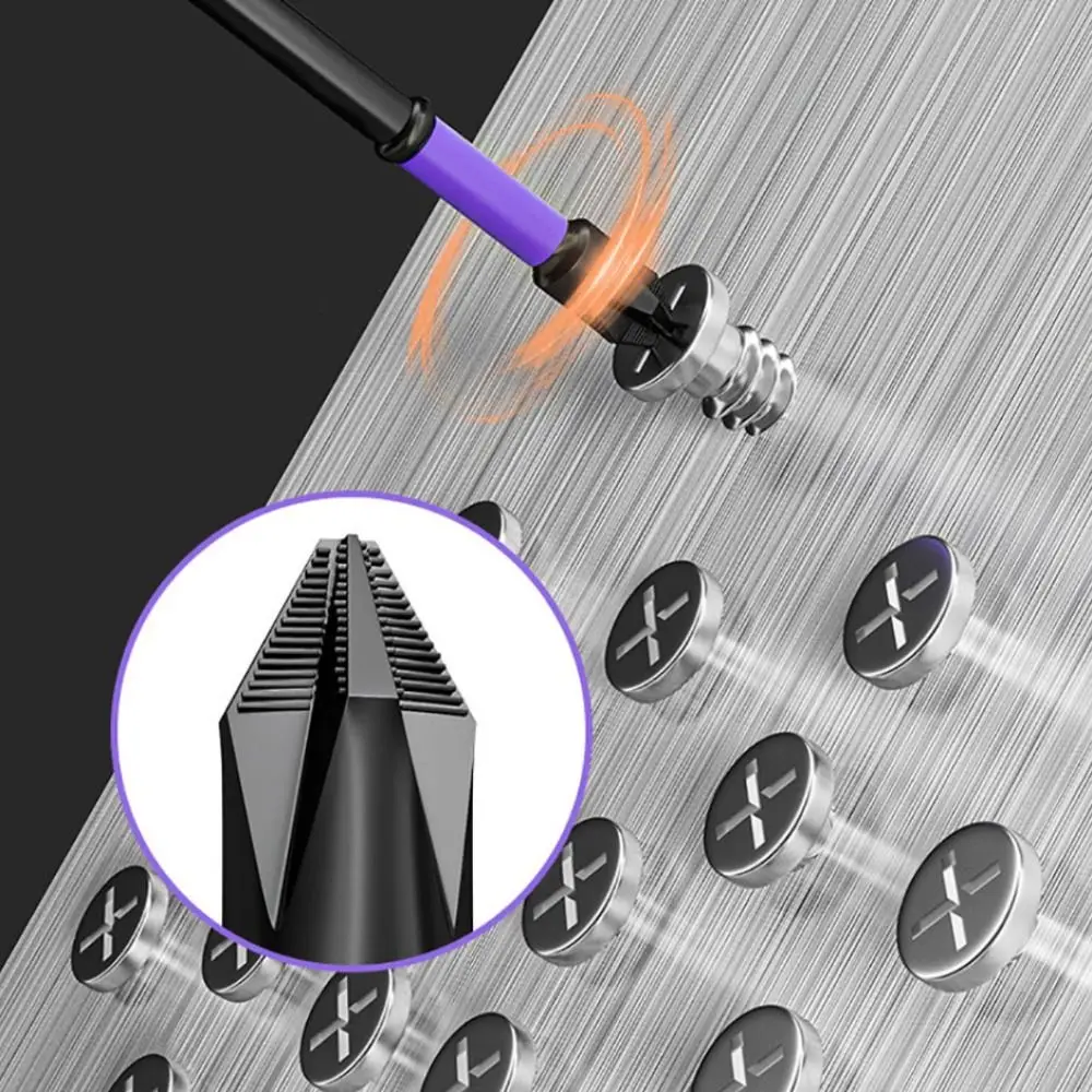 Portable Non-slip Magnetic Batch Head Wear-resistant Strong Magnetic High Hardness Bit Durable Shock Resistance Screwdriver Bit