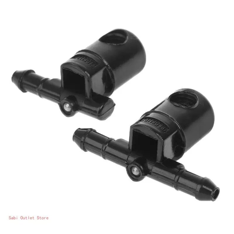 2Pcs Auto Windshield Sprinkler Nozzle for Opel 12782508 12782509