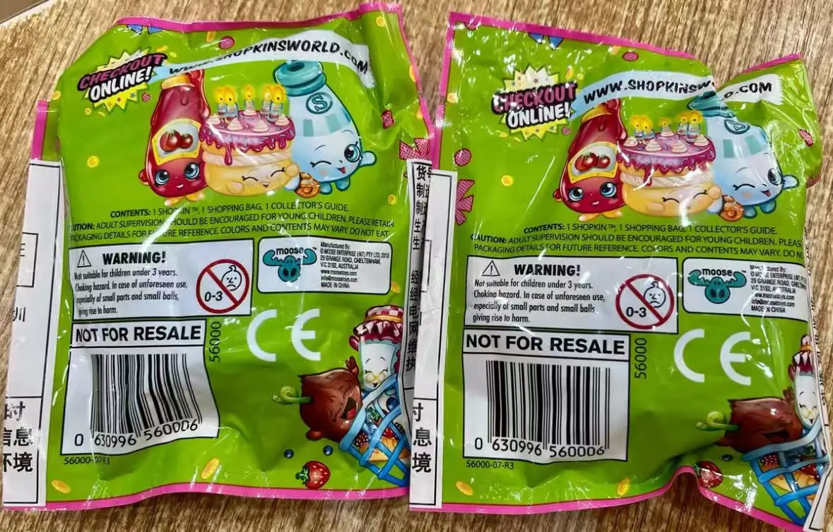 Shopkins Littles Elf S1 Blind Bag Cuties Fruit Vegetable Beverage Dessert Mini Model Toy Anime Figure Collect Ornament  Gifts view 3