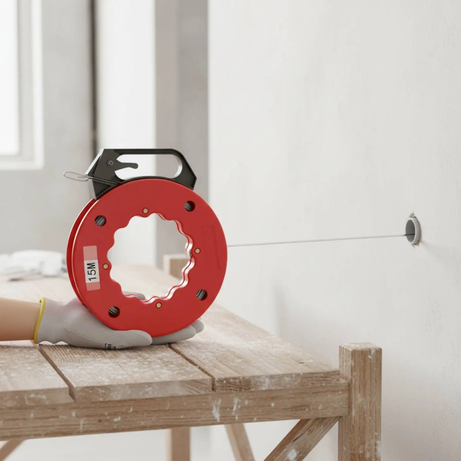 

Steel Wire Guide Firm yet Flexible Wire Guide Wire Fishing Tool Shock-Resistant Resistant Conduit Snake Tool Long-Lasting