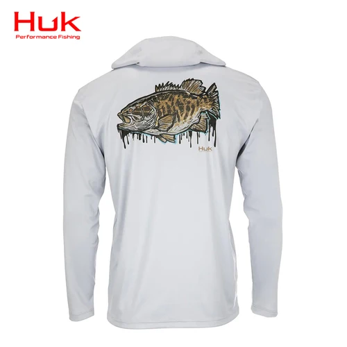 Imagen 2 del producto Ropa de PESCA para hombre, Camisa con capucha, cómoda, transpirable, con capacidad de protección, verano 2023