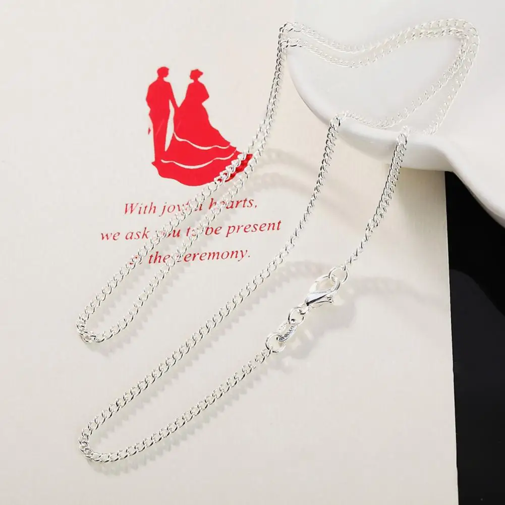 Hop Necklace Stylish Unisex Stainless Necklace with Lobster Clip Hollow Out Chain Punk Hop Design Birthday Gift for A Look