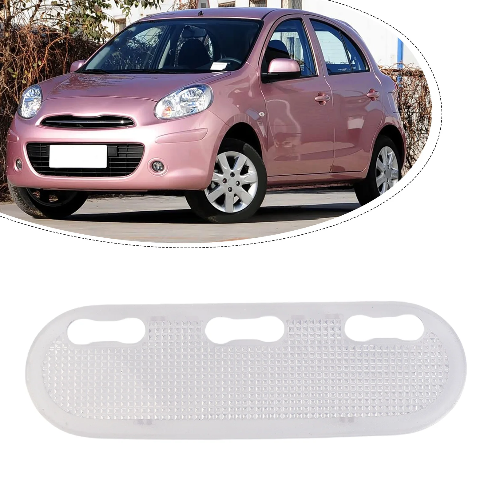 Map Lamp Cover Plastic Map Lamp Cover 10-14 Front Interior Map Lamp Cover Car Accessories Car Parts Automotive Parts