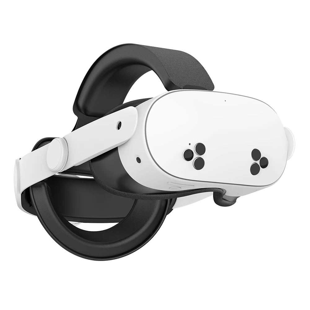 حزام رأس قابل للتعديل، عصابة رأس مريحة معززة، تقلل الضغط، حزام النخبة البديل لـ Meta Quest 3S لـ Meta Quest 3