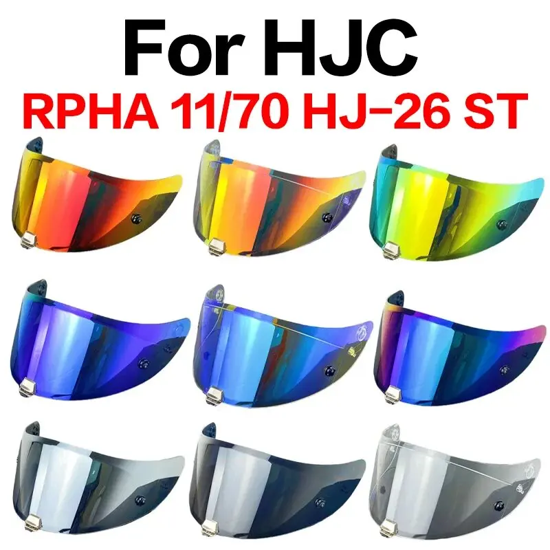 หมวกกันน็อคมอเตอร์ไซค์ Hjc rpha 70 prha 11 HJ-26หมวกคลุมเต็มหน้าเลนส์ cascos Para Moto Accessories capacete HJC กระจกบังลม