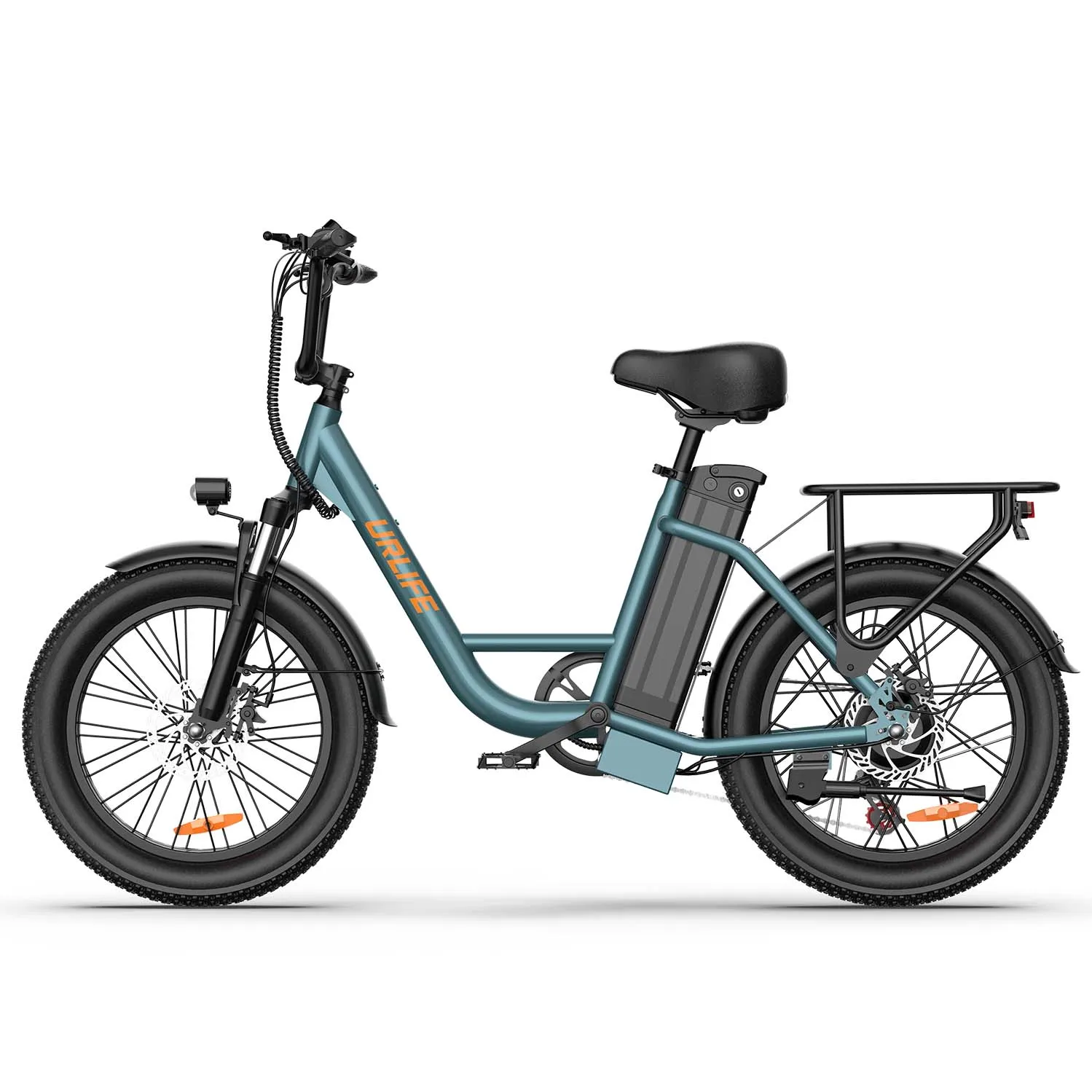 URLIFE E20 Elektrische Fietsen voor Volwassenen 250W Motor 48V 13Ah Batterij Stads E-bike 20-inch Banden All-Terrain E-bike 25KM/H Snelheid 80KM Assisted Range Reis Elektrische Fiets