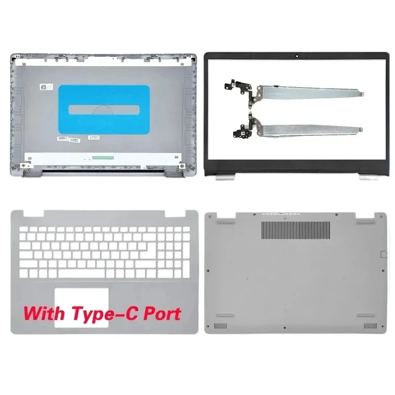 

New For Dell Inspiron P90F Laptop LCD Back Cover Front Bezel Hinges Palmrest Bottom Case Upper Top macbook case