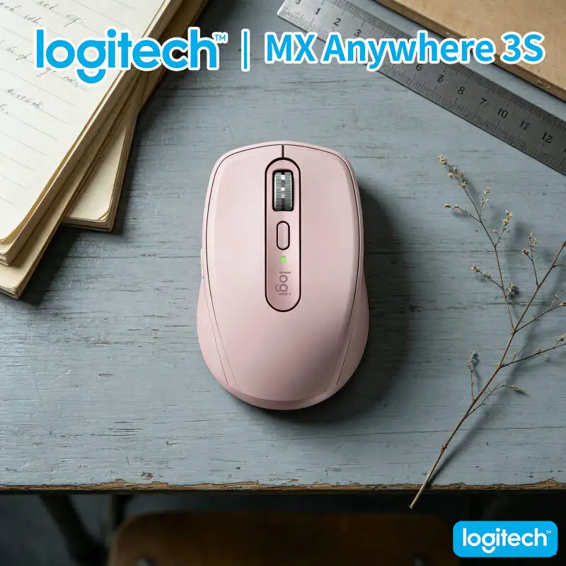 

Wireless MX Anywhere 3S - 8000 DPI, MagSpeed Scroll, Anti-Slip, Great for Toy Design Co-working Space & Shared Desk