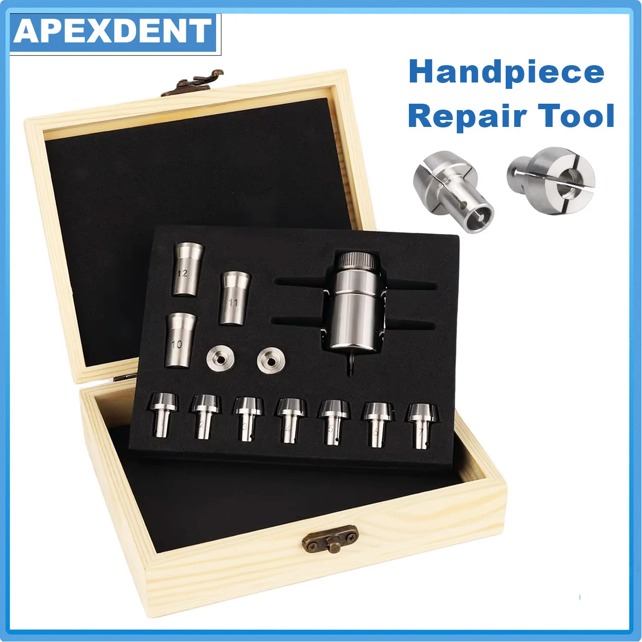 Portable Dental Bearings Cartridge Turbine Repair Tool Kit High Speed Handpiece Maintenance Tools Dentistry Instrument
