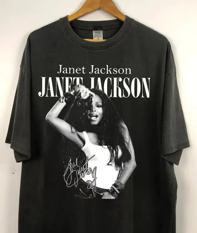 Janet Jackson camisa, Together Again camisa, assinatura Merch presente para os fãs, S-5XL