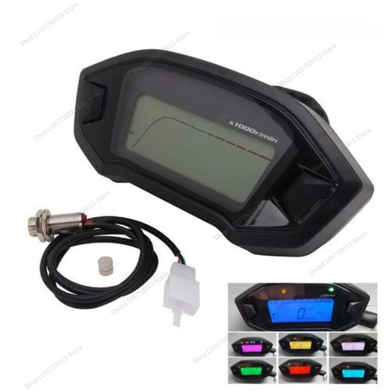 For  Motorcycle LCD Odometer M3 Speedometer Code Meter, Digital Meter