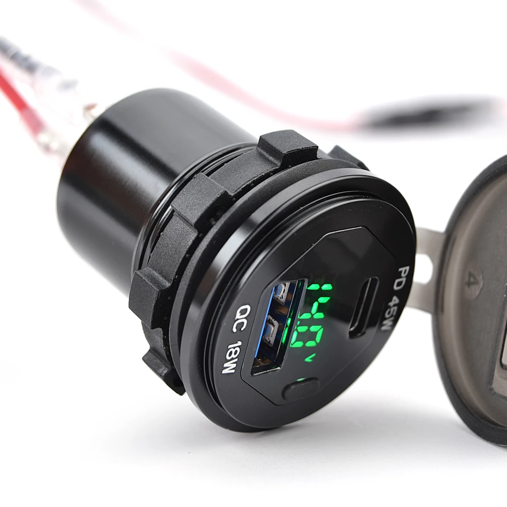 2024 NX400 Motorcycle Camera Cellphone Type C Single USB Fast Charger For Honda NX 400