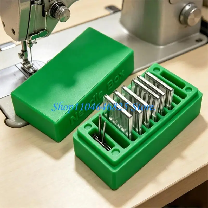 Needle Sorting Box with Lid for Sewing Table and Drawer Storage Container