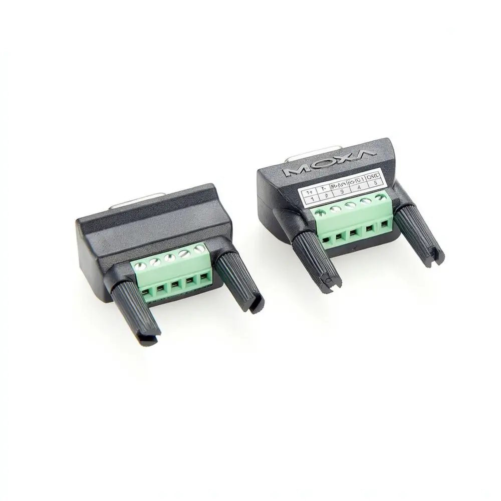 RS232 RS422 RS485 Serial Adapter DB9 To Terminal Block Connector For Premier Cable Industrial Data Acquisition Terminal