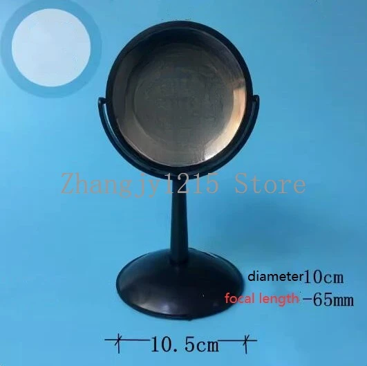 

Вогнутое зеркало очень большого размера 10 см, отражающее зеркало с ха-ха-зеркалом, экспериментальная инверсия физического света.