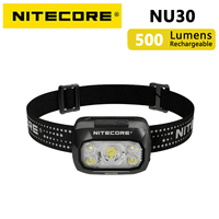 NITECORE NU30 Built-in 1,500mAh Li-ion Battery 500 Lumens 4xNiteLab UHE LEDs Outdoor/Camping