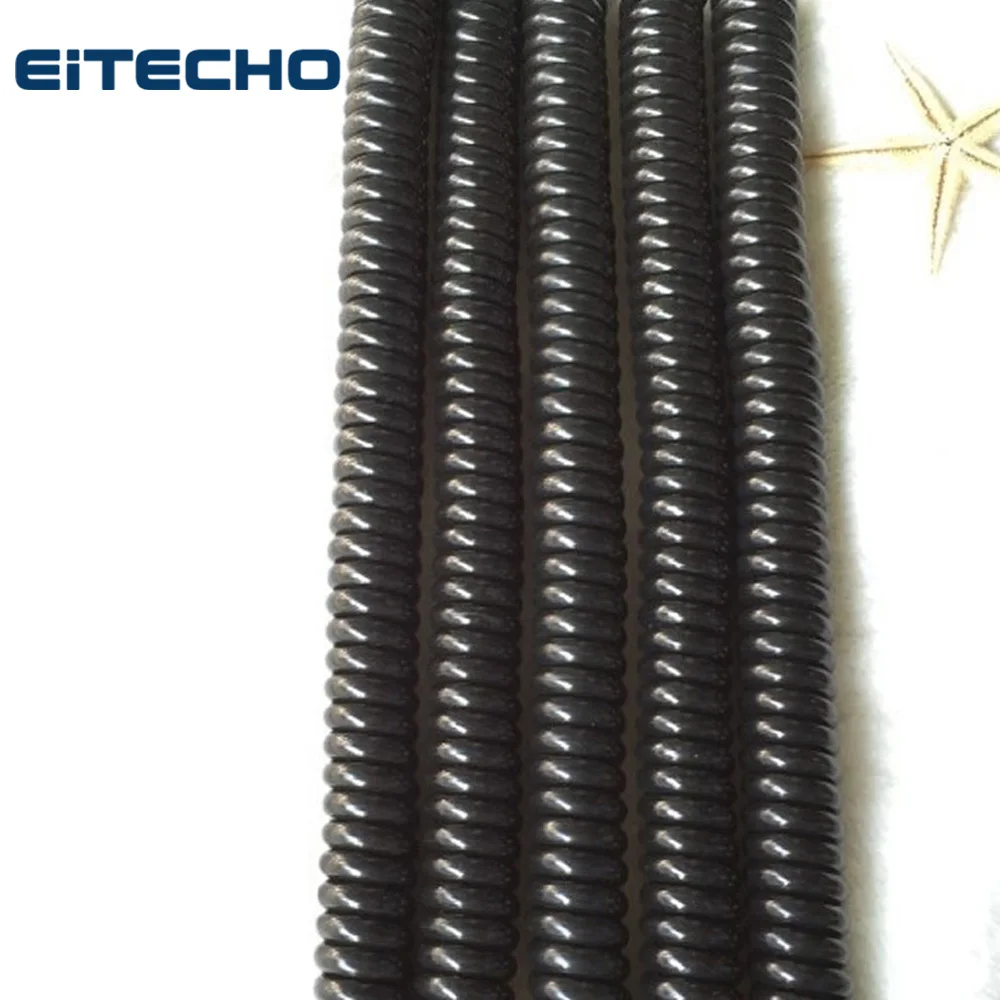 Spring Spiral Shield Cable Made in China Low Price for  CNC Handheld Handwheel  7 12 15 16 17 19 21 Cores Coiled  3 4 5 6m Meter