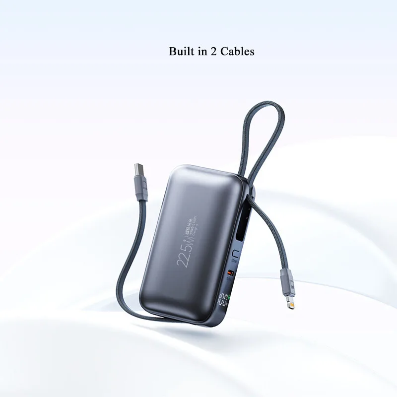 10000mAh Power Bank  22.5W PD20W Fast Charging Mini Powerbank Portable Charger External Battery for iPhone Xiaomi Samsung Huawei view 4