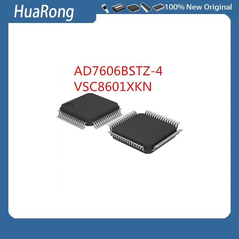 

2PCS/LOT AD7606BSTZ-4 VSC8601XKN LQFP64